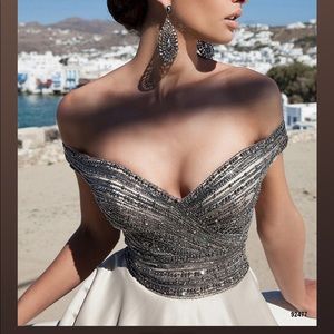 Tarik Ediz fancy prom dress